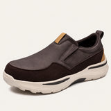 Mens Slip On Work Shoes with Arch Support and Cushioned Sole for Standing All Day