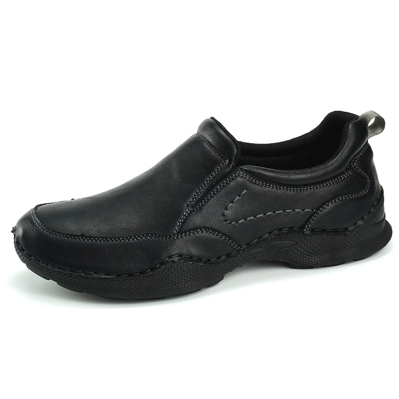 Men's Wide Toe Box Slip-On Casual Shoes Rubber Outsole