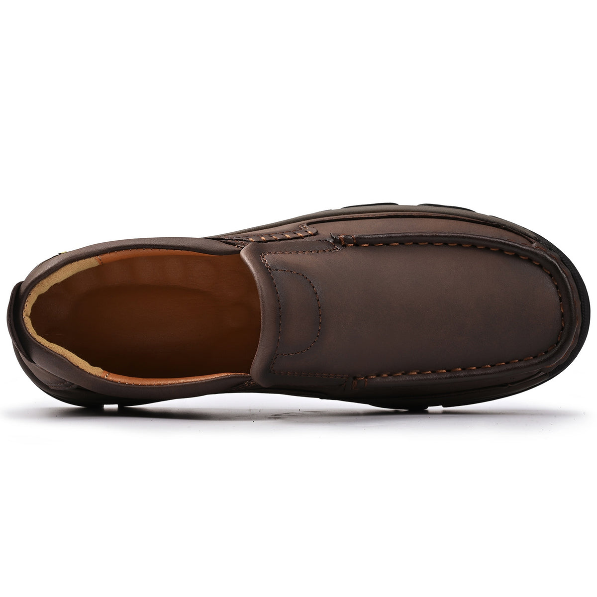 Men's Wide Fit Slip-On Casual Shoes Memory Foam Insole