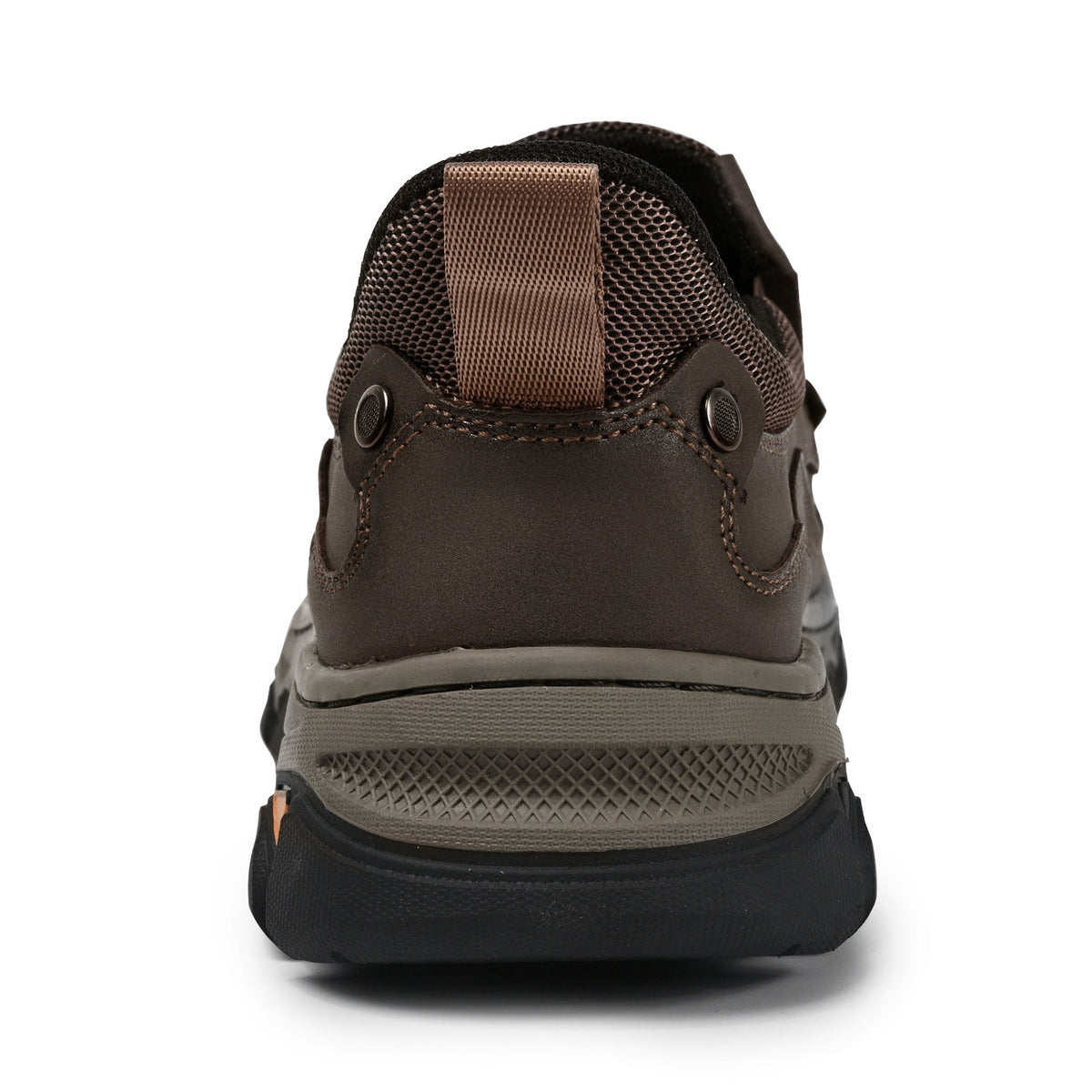 Men's Wide Fit Moc Toe Slip-On Casual Shoes Rubber Outsole