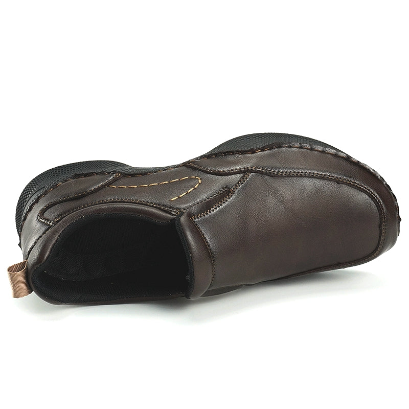 Men's Wide Toe Box Slip-On Casual Shoes Rubber Outsole