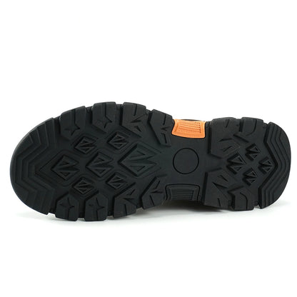 Men's Slip-On Ankle Casual Shoes Textured Rubber Outsole