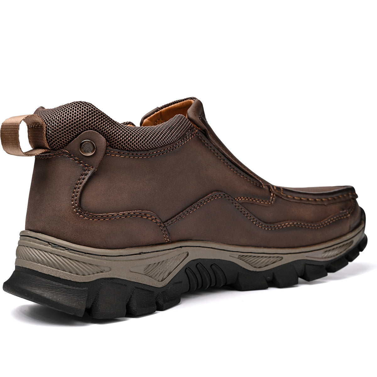 Men's Slip-On Casual Ankle Boots Rubber Outsole