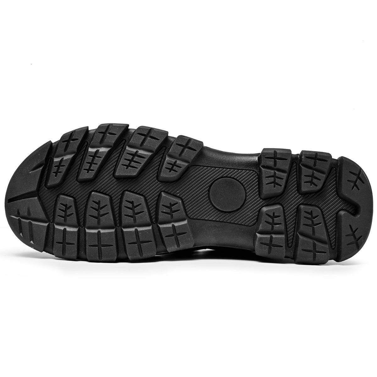 Men's Wide Fit Moc Toe Slip-On Shoes Memory Foam Insole