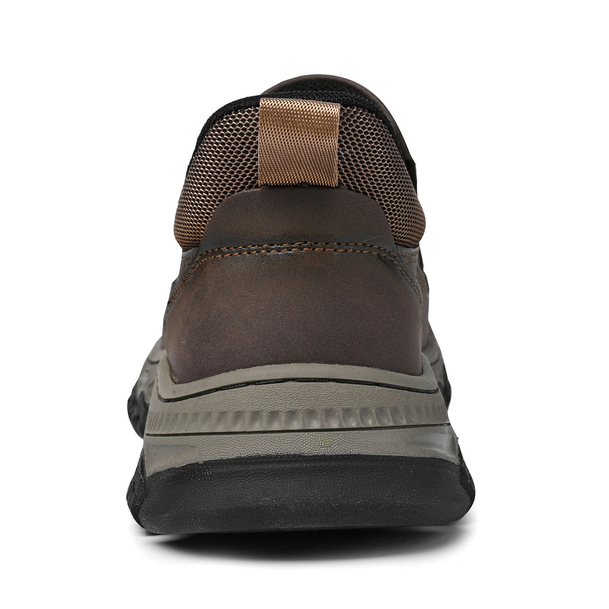 Men's Wide Plain Toe Slip-On Casual Shoes Rubber Outsole