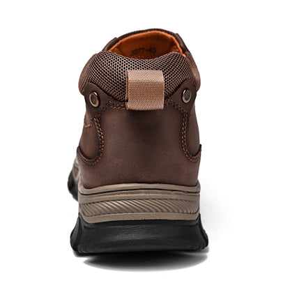 Men's Slip-On Casual Ankle Boots Rubber Outsole